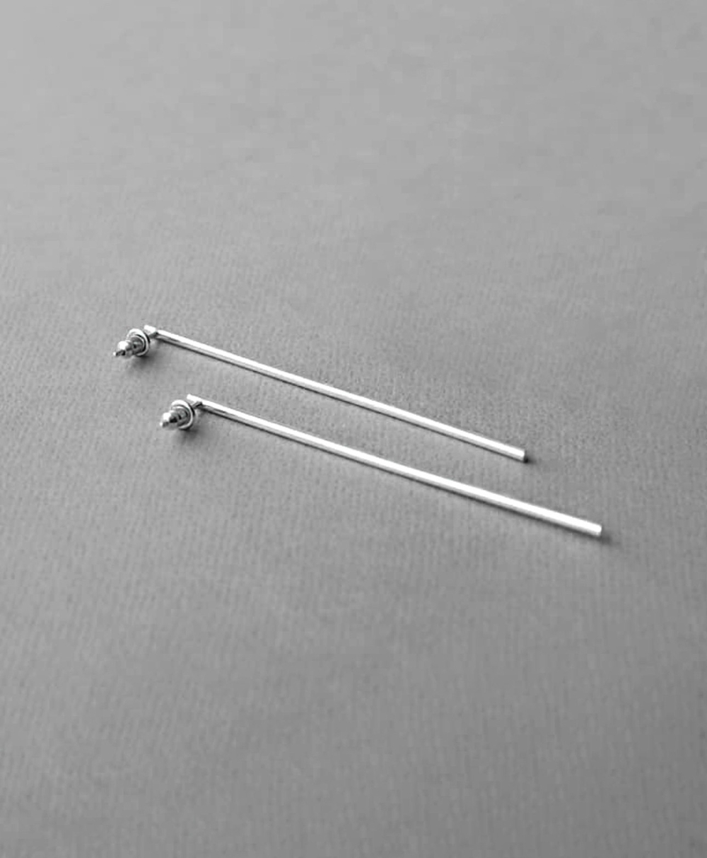 серьги тростинки