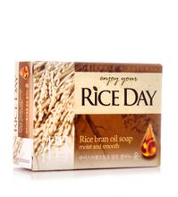 Мыло туалетное Lion с экстрактом рисовых отрубей Rice Day Soap 100 г