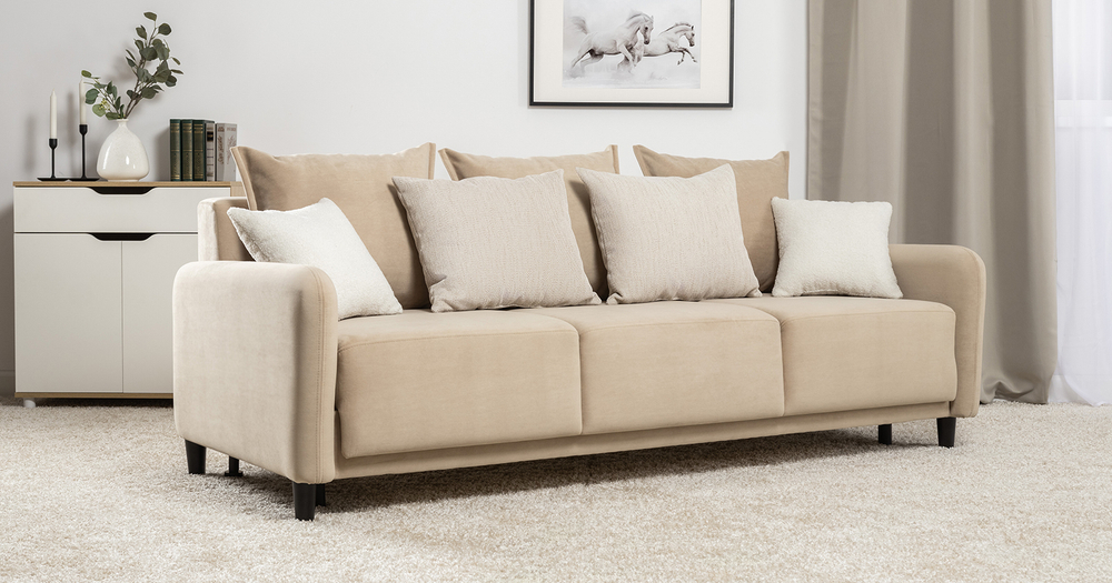 Дакота диван-кровать (кремовый)