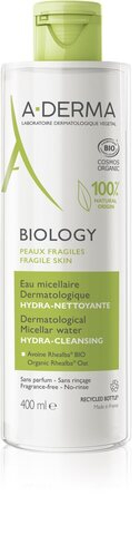 A-Derma Biology - увлажняющая мицеллярная вода /   400  ml  / GTIN 3282770146578