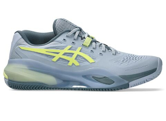 Мужские кроссовки теннисные Asics Gel-Resolution X Clay - grey blue/pistachio