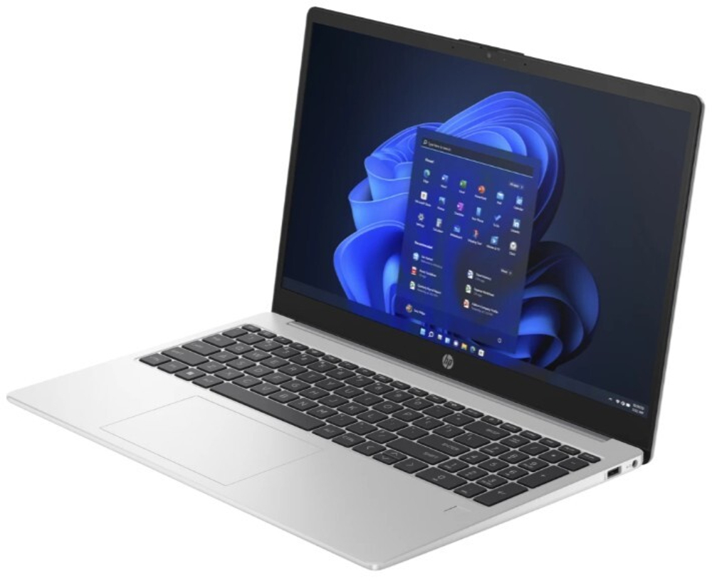 Ноутбук  HP 250 G10 15.6 ", Core i3, 16 Гб RAM, 512 Гб SSD, UHD Graphics, Серебристый