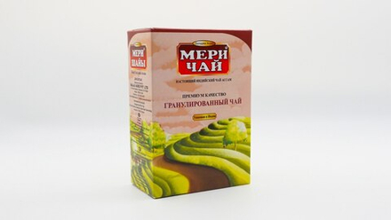 MERI CHAI (Мери Чай) гранулированный СТС черный с ложкой 100гр.