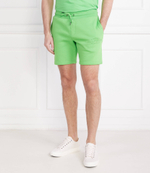 шорты hilfiger curve logo sweatshort Tommy Hilfiger - зеленый(MW0MW30014)