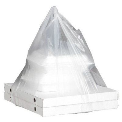 Пакет майка ПНД для пиццы 420+300х700 мм., 14 мкр., прозрачный (50/1000)