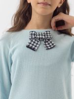 Джемпер голубой для девочки арт. AT824-1