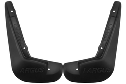 Брызговики передние LADA Largus, 2012-2021 универсал 2шт.(optimum) в пакете  NLF.52.27.F12