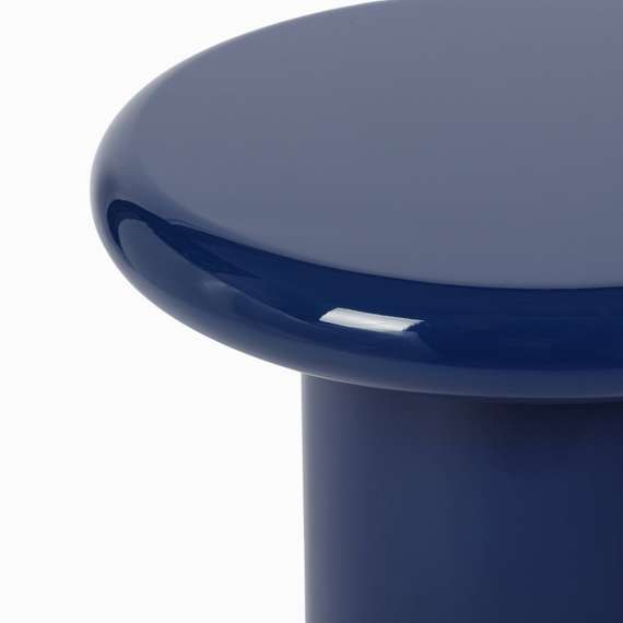 Кофейный стол Stewart Ø45х55 см, синий глянец