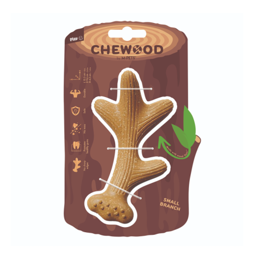 Игрушка для собак CHEWOOD, ветка S 15.3x9.6x4.2 см Mpets 10668399
