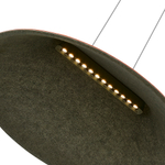 SL3001.723.01 Светильник подвесной ST-Luce Оранжевый,Серый/Оранжевый,Серый LED 1*12W 3000K SENTITO
