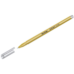 Ручка гелевая 0,8 мм, золото металлик "Brilliant Metallic" (Berlingo)