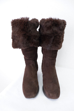 Сапоги Stephane Kélian на танкетке 38 размер