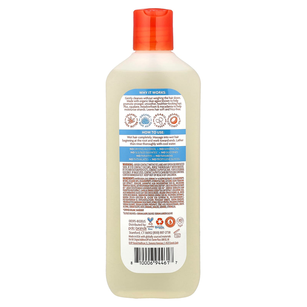 Cantu, Weightless, разглаживающий шампунь, для волн и кудрей, 400 мл (13,5 жидк. Унции)