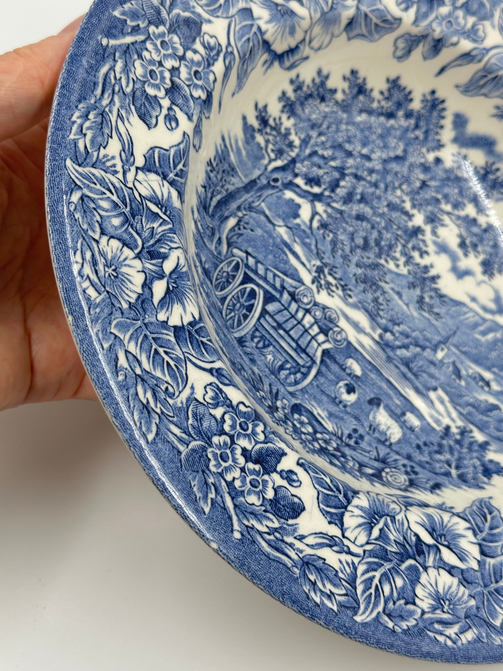 Тарелка глубокая English Ironstone