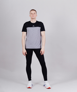 Футболка NORDSKI PRO ENERGY Grey/Black, серый/черный
