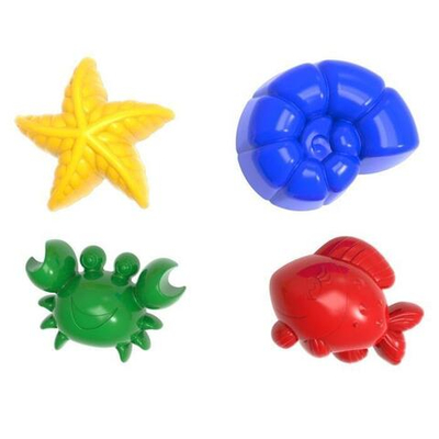 Песочный надор №60, формочки 4шт. (Крошка Я)