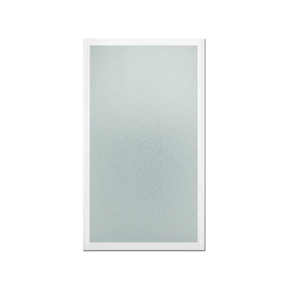 ширма на ванну торцевая Protection 80х140х3,6 стекло мат. 4мм, бел. профиль MELODIA