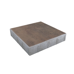 Тротуарная плитка КВАДРАТ 500х500 мм - Листопад гладкий Шелковица