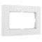 Рамка Werkel Hammer для двойной розетки белый W0082401 4690389163593