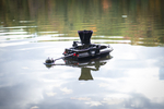 Набор: Прикормочный кораблик Boatman Actor Plus GPS, Эхолот Deeper CHIRP+ 3, крепление для кораблика, усилитель сигнала и разбрасыватель прикормки