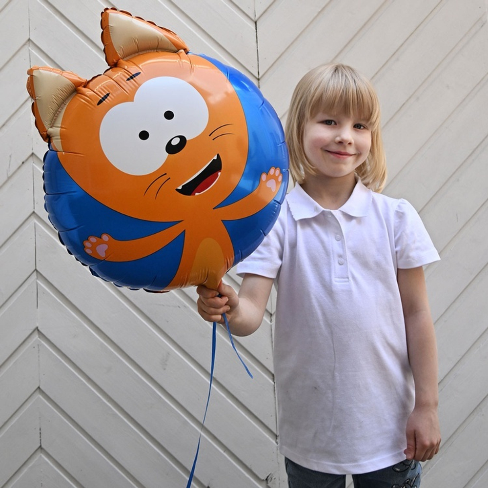 Фольгированный шар «Котэ выглядывающий», 42 см