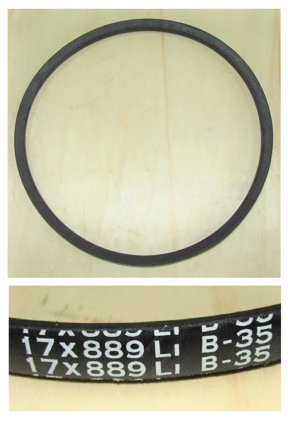 Ремень приводной гладкий (17х889Li B35) для TSS-WP330YH (гидравлический привод)/V-Belt