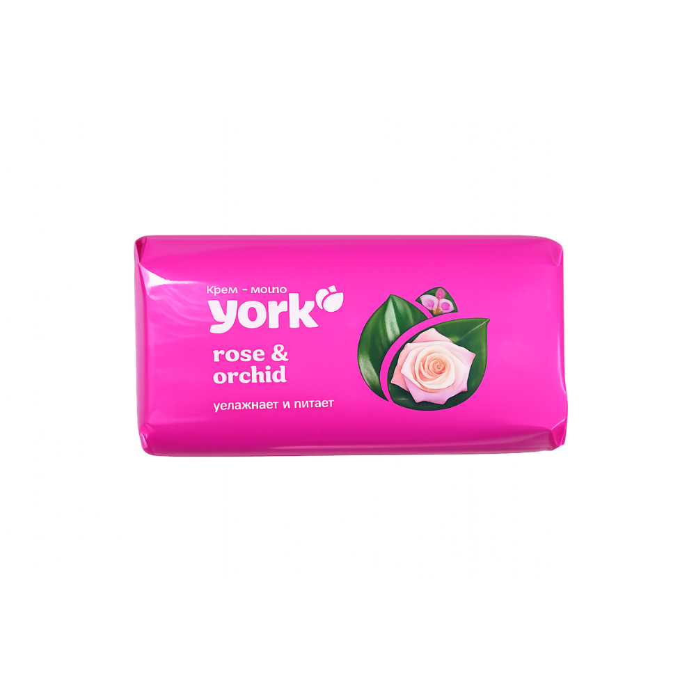 Крем-мыло YORK Rose&Orchid 100 гр