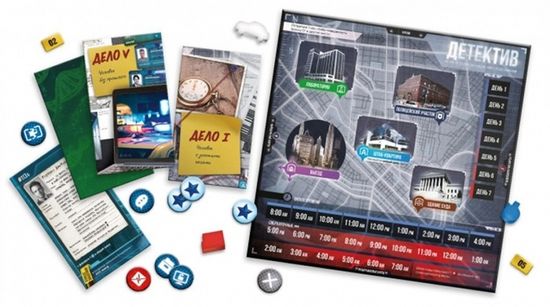 Настольная игра Детектив: игра о современном расследовании