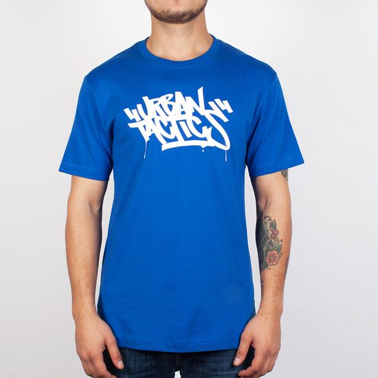 Футболка PYROMANIAC Urban Tactics FW14 (Синий (R.blue),