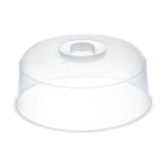 Крышка для разогрева пищевых продуктов в СВЧ-печи D245мм Прозрачный М1415