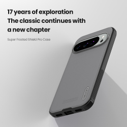 Чехол прозрачный тонированный для Google Pixel 10 и Pixel 10 Pro, серия Super Frosted Shield Pro (Clear version) от Nillkin