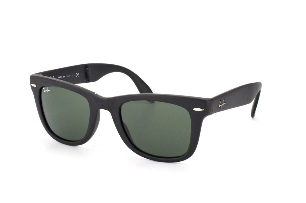 Ray Ban Wayfarer Folding Black Matte RB 4105 601S / 50 мм