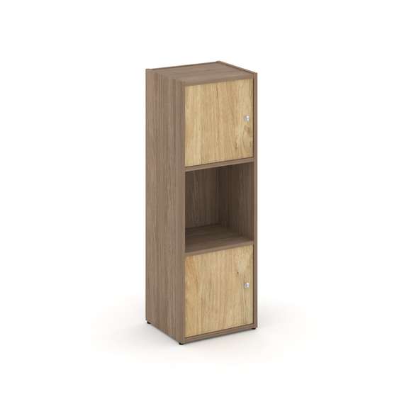 Locker plus Комплект №1 LK.K-001 Дуб Аризона/Тиквуд Светлый 408*350*1203