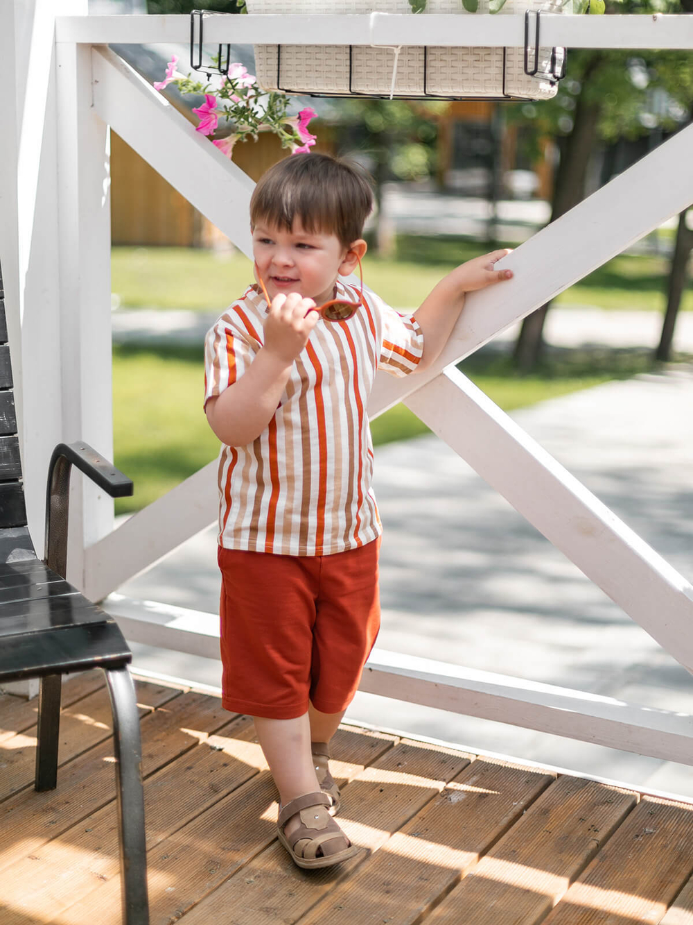 Футболка унисекс Mjölk Полоска