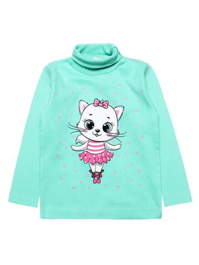 Водолазка д/дев интерлок р.104 ментол (Bonito) BK007D