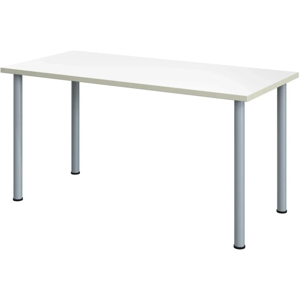Стол обеденный Комус МДС 150х70 белый пл/серый