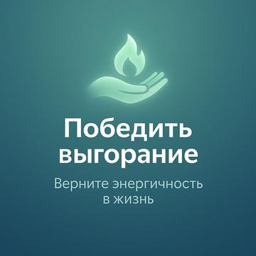 Победить выгорание