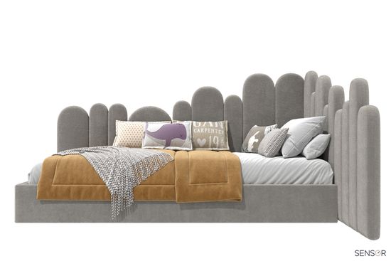 Кровать угловая Савоярди Форма kids - разноуровневая