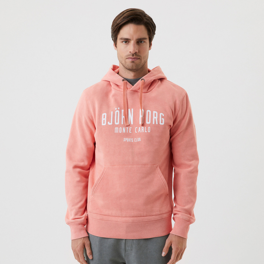 Мужская кофта теннисная Björn Borg STHLM Hoody Men - Apricot