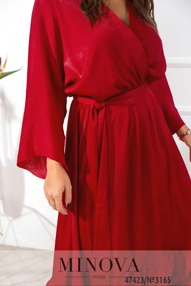 Платье 3165-красный Minova