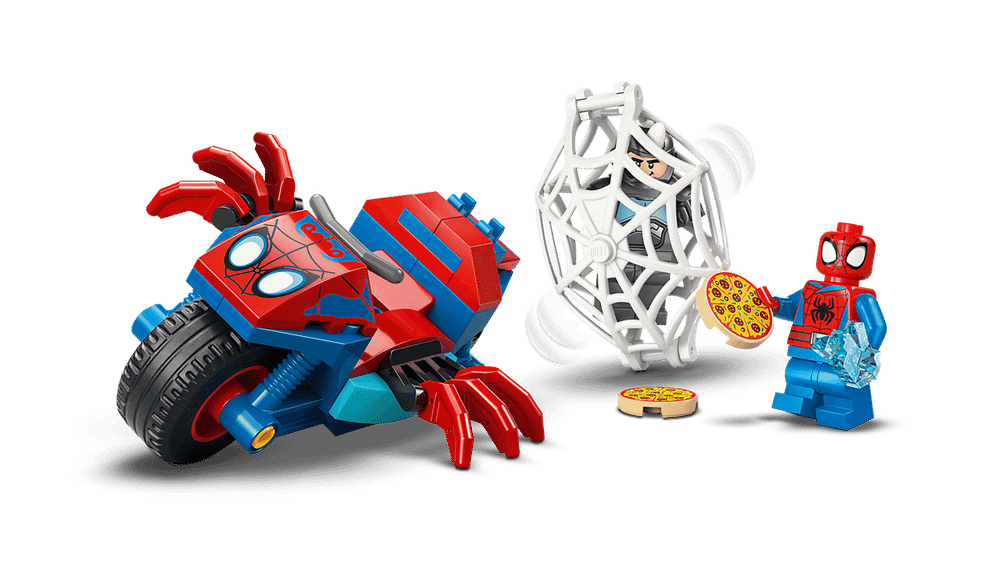 Конструктор LEGO Marvel 11206 Spidey on his Motorcycle vs. Rhino