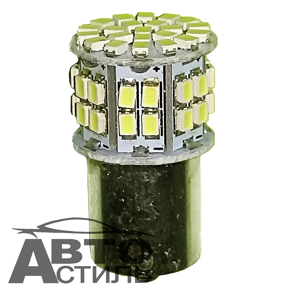 Светодиод 12V T25   50SMD 3014 WHITE (1конт) S0008/S0056-1W