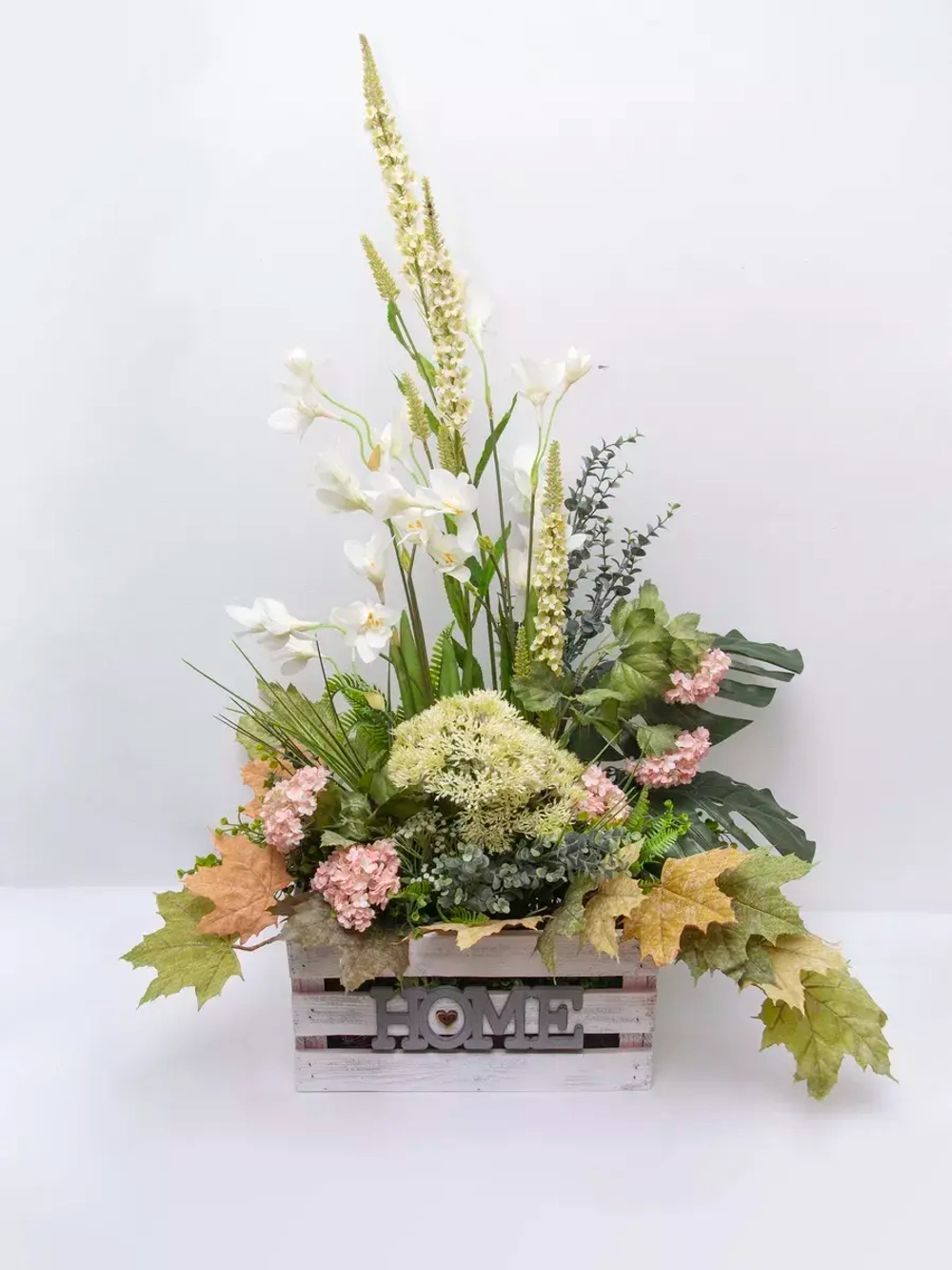 Искусственные цветы для декора в кашпо