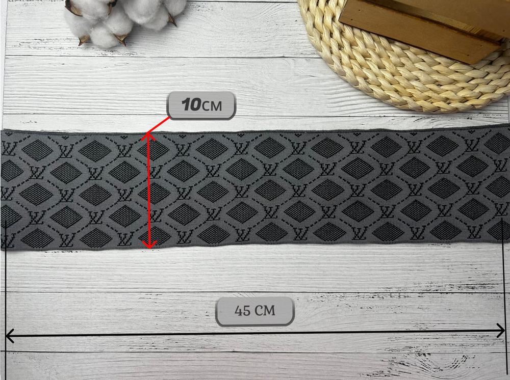 НАБОР Подвязов ДЛЯ ПОЛО LV СЕРЫЙ 3шт