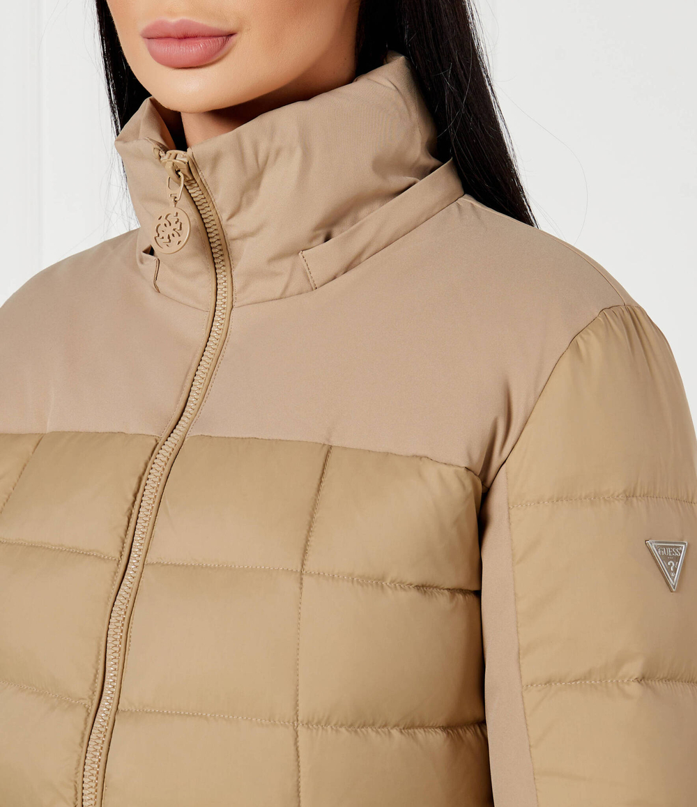 Пуховое пальто CAROLYN GUESS - бежевый(W4BL0D WG0V0)