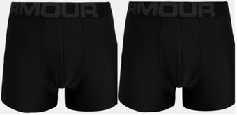 Мужские спортивные боксеры Under Armour Tech 3in 2 Pack - черный