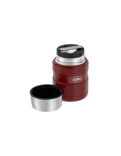 Термос для еды Thermos с ложкой SK3000 MRR (0,47 литра), красный
