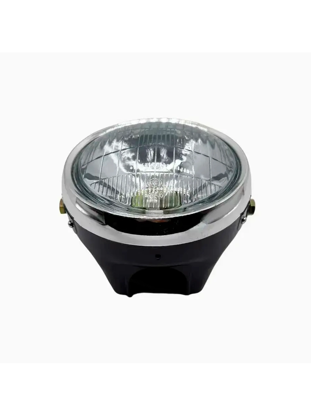 Фара для мотоцикла круглая (мопед Альфа, Дельта)