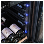 Винный шкаф MEYVEL MV77PRO-KBT2 Темный шоколад