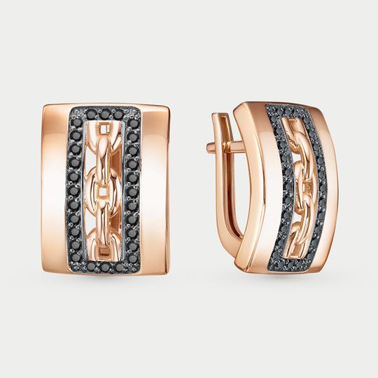 Серьги золотые